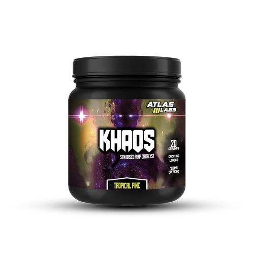 KHAOS  - High Caffeine - Creatine Loaded - Skin splitting pump